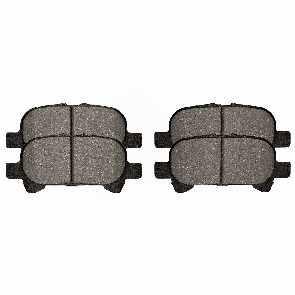 Front & Rear Brake Rotors & Ceramic Pads Kit For Toyota Avalon Camry Solara