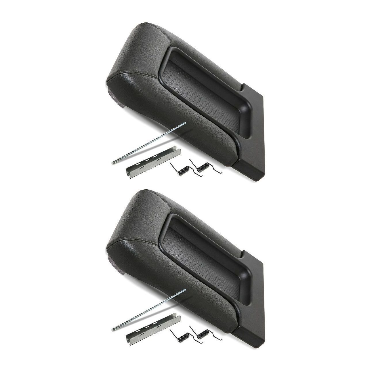2 Sets Of - Center Console For Cadillac Chevrolet GMC 19127364 Lid Armrest Latch