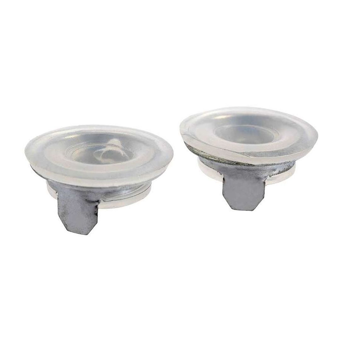 For 1965-1967 Impala Oldsmobile 1965-1967 98 Clear Door Lock Knob Ferrule Set