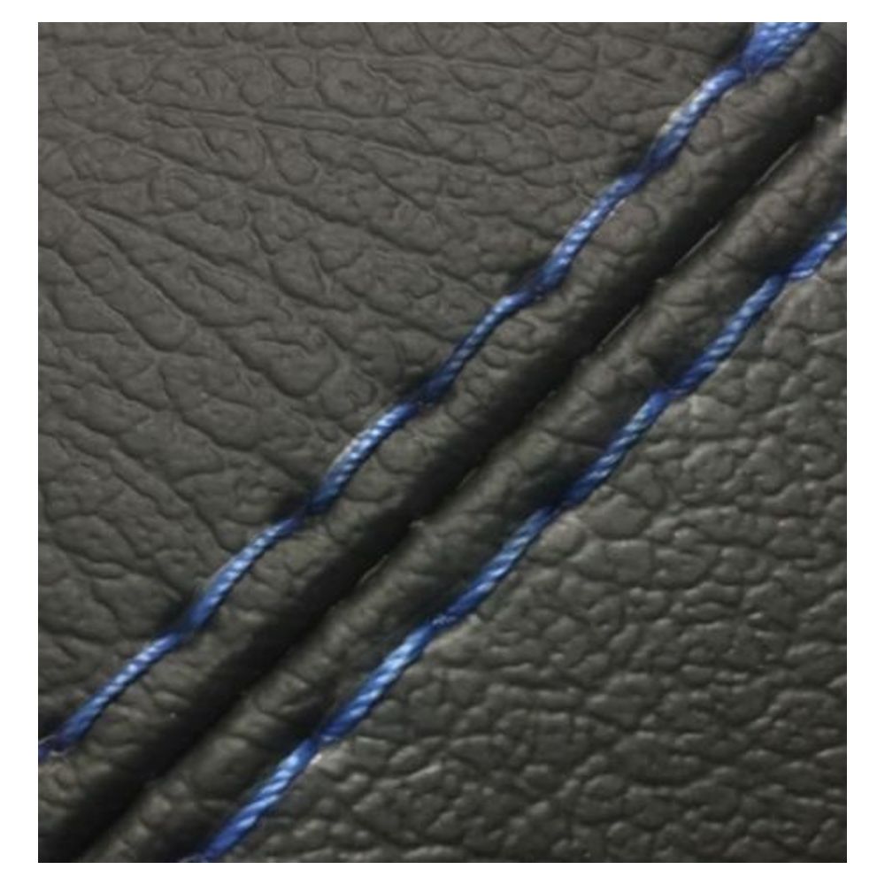 Console Lid Armrest Cover Leather For Subaru Impreza 2017-2020 Blue Stitch