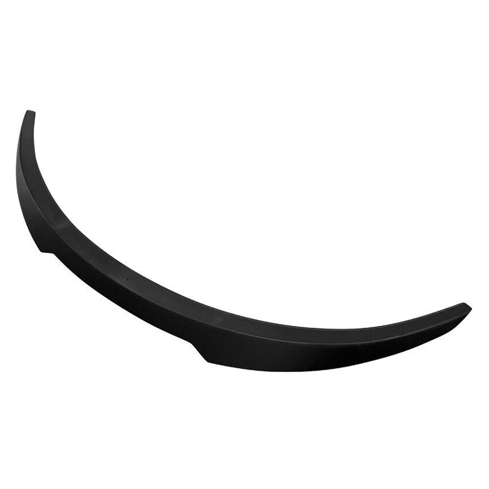 For 2019 3 Estandar Model 3 Style Rear Trunk Spoiler Tail Wing ABS Matte Black