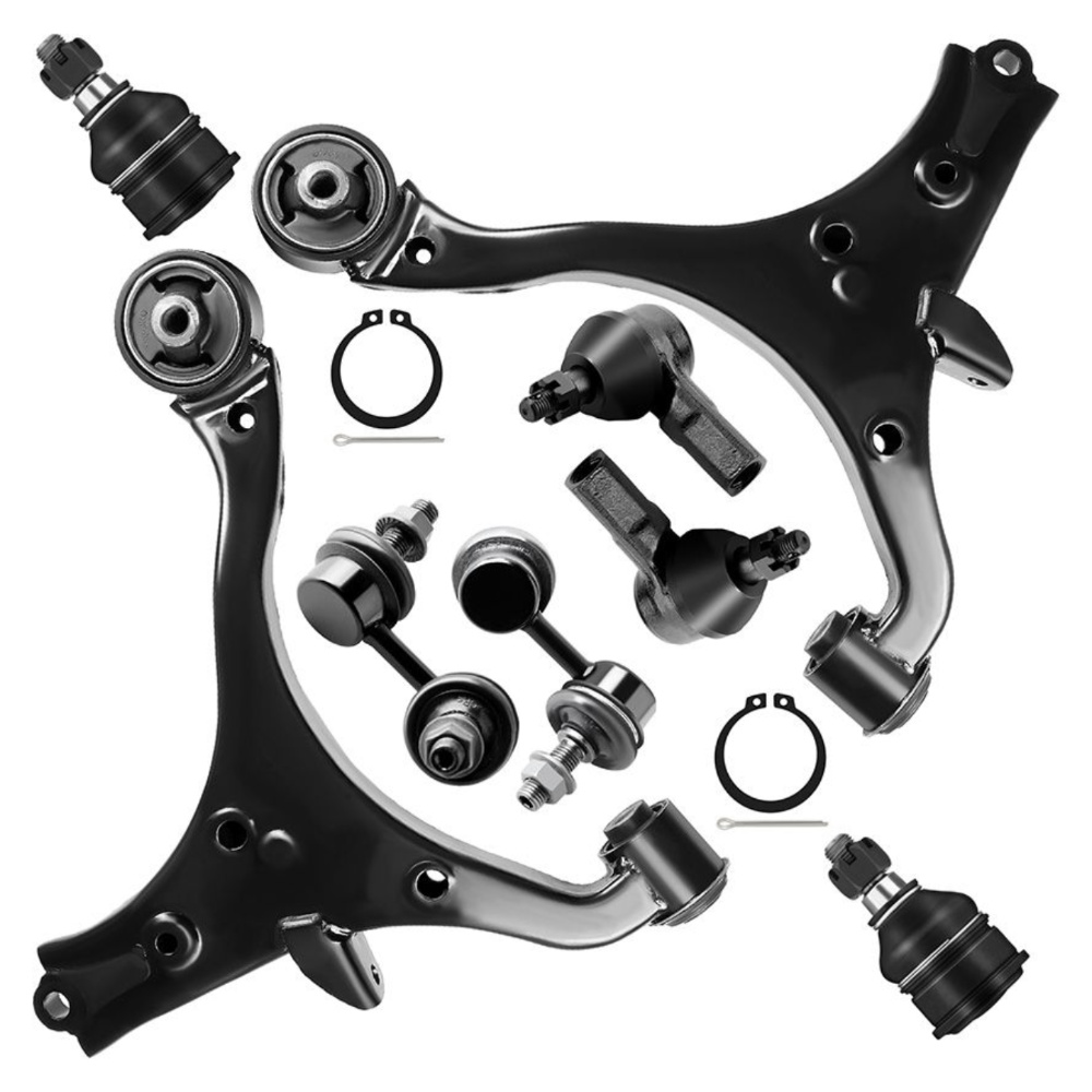 8pcs Front Lower Control Arms Ball Joints Sway Bars For Acura EL Honda Civic