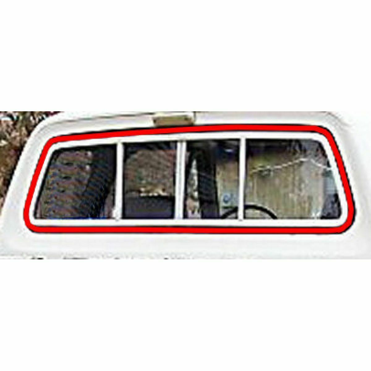 Rear Window Seal Weather Weatherstrip For 1975-1993 Dodge Pickup Truck