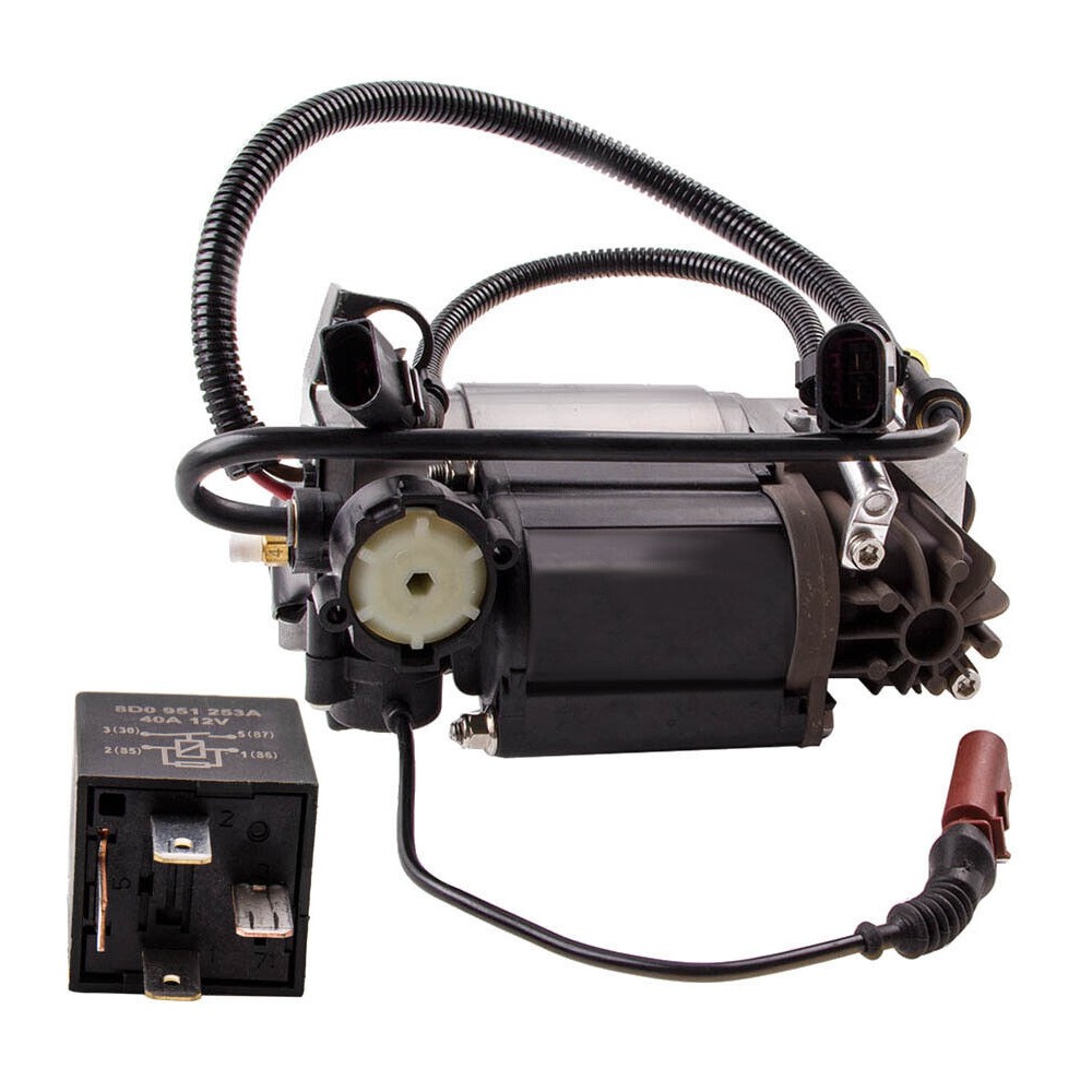 Air Compressor Suspension Pump For Quattro L Plus Sedan 4-Door 4.2L 2005-2008