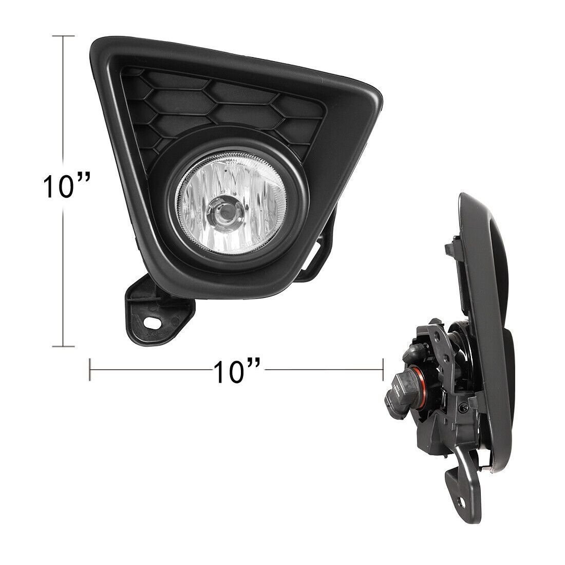 For Mazda 2013-2016 CX-5 GS Bumper Fog Lights Driving Halogen Lamp W/Switch Kit