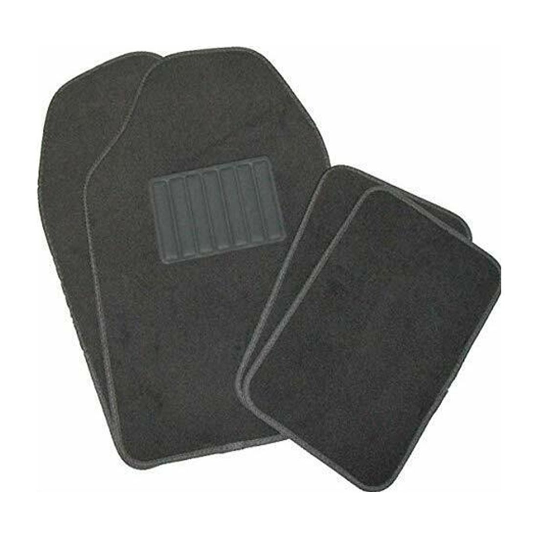 Dark Grey 4pc Floor Mats Set Heavy Duty Non Skid Carpet For Toyota Car Truck