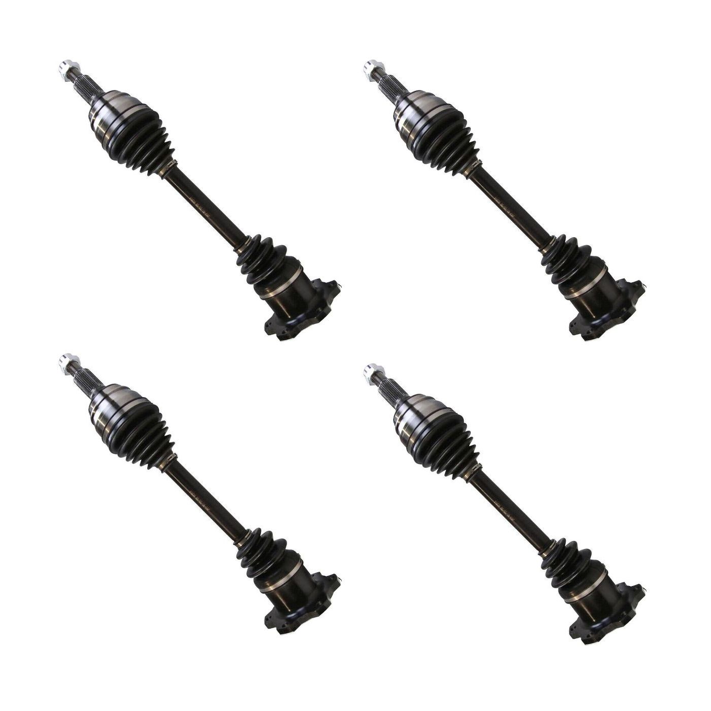4 Sets Of - Front CV Axle Shaft Assembly Driver Or Passenger For Cadillac Chevrolet