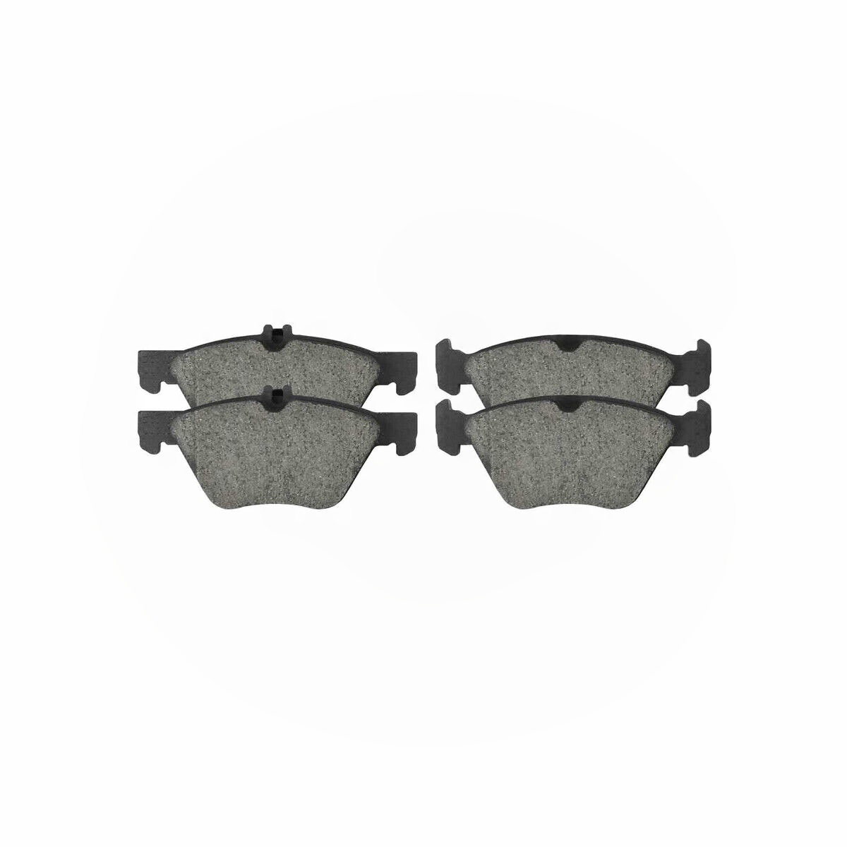 2 Sets Of - Front Ceramic Brake Pad Kit For Benz CLK-Class E-Class SLK-Class