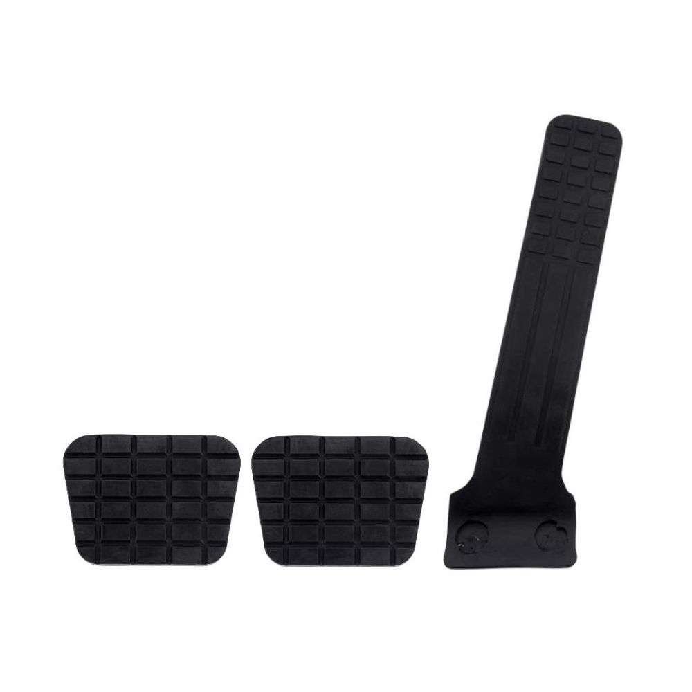 Accelerator Brake And Clutch Pedal Pad Set For 1960-1963 1000 Series Trucks