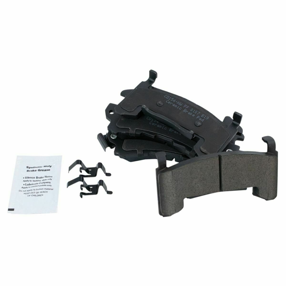 2 Sets Of - Performance Brake Rotor Drilled Slotted Coated & Ceramic Pad Front Kit