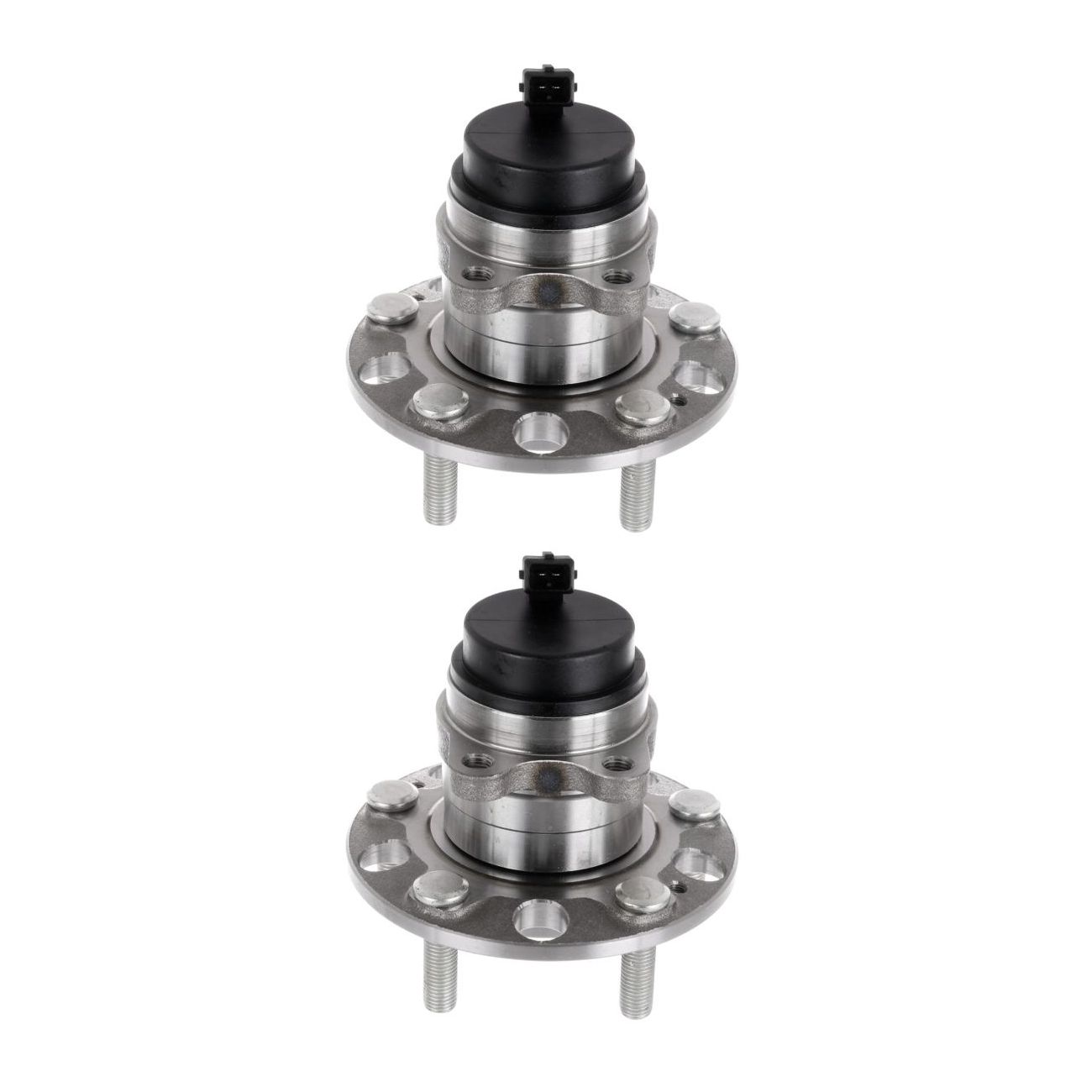 2 Sets Of - For Kia 2010-2013 Soul Hatchback Rear Wheel Bearing & Hub Assembly W/ ABS