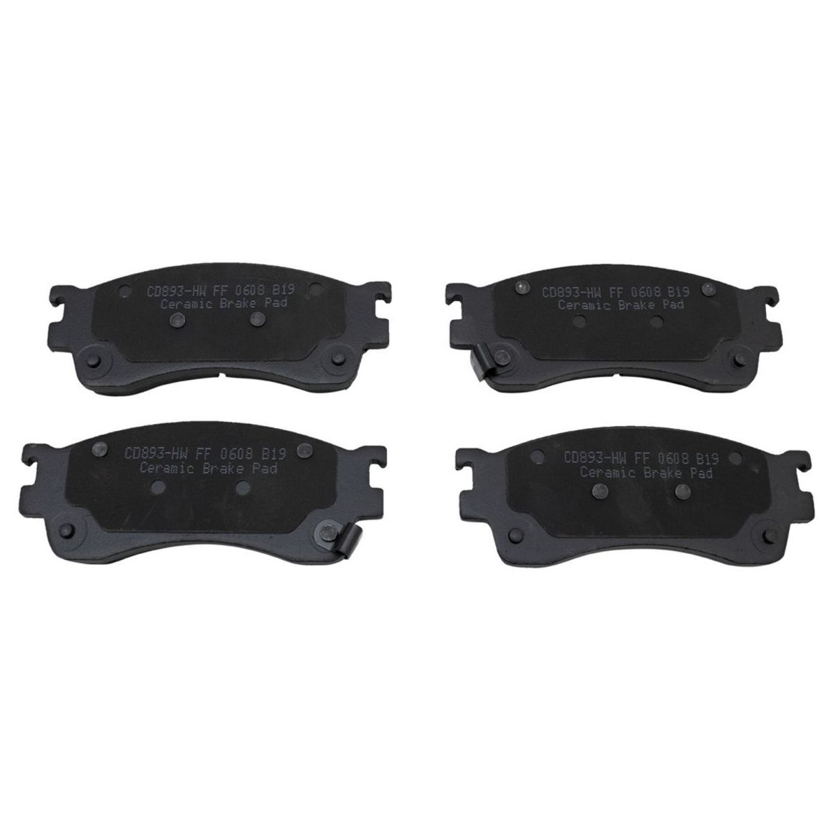 For Mazda 2001-2003 Protege DX Sedan Front Ceramic Brake Pad & Rotor Kit W/