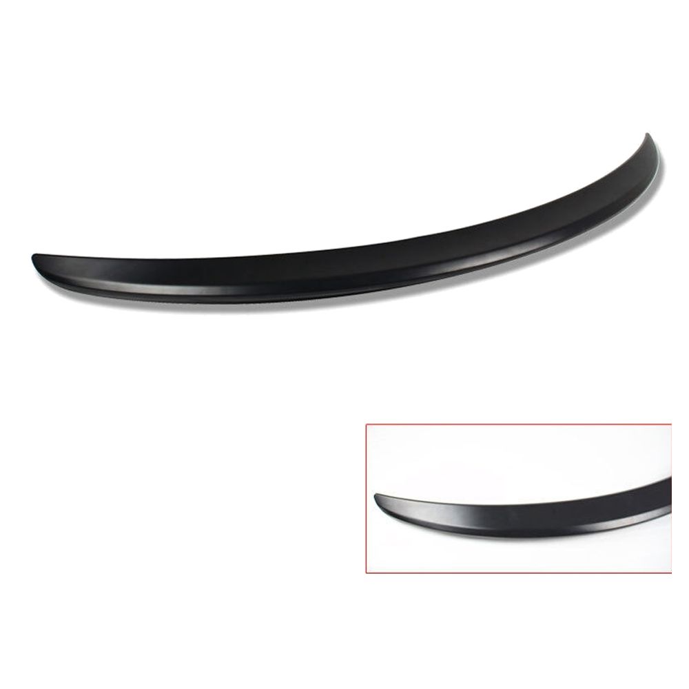 Fits 15-21 Benz W205 C Class 2D Coupe AMG Style ABS Unpainted Rear Trunk Spoiler
