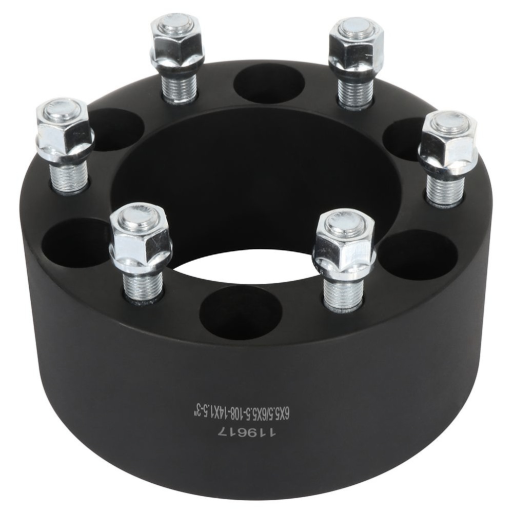 2-pcs 3" 6x5.5 14x1.5 Studs Wheel Spacers For Cadillac Chevrolet GMC
