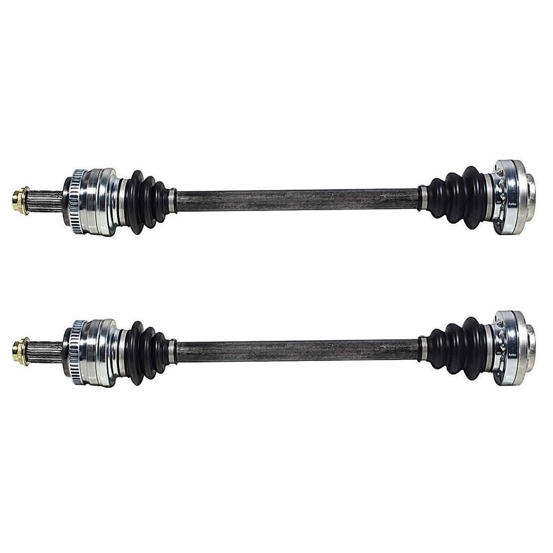 Rear Pair CV Axle 2pcs For BMW 1994-1998 318i Base Convertible Shaft