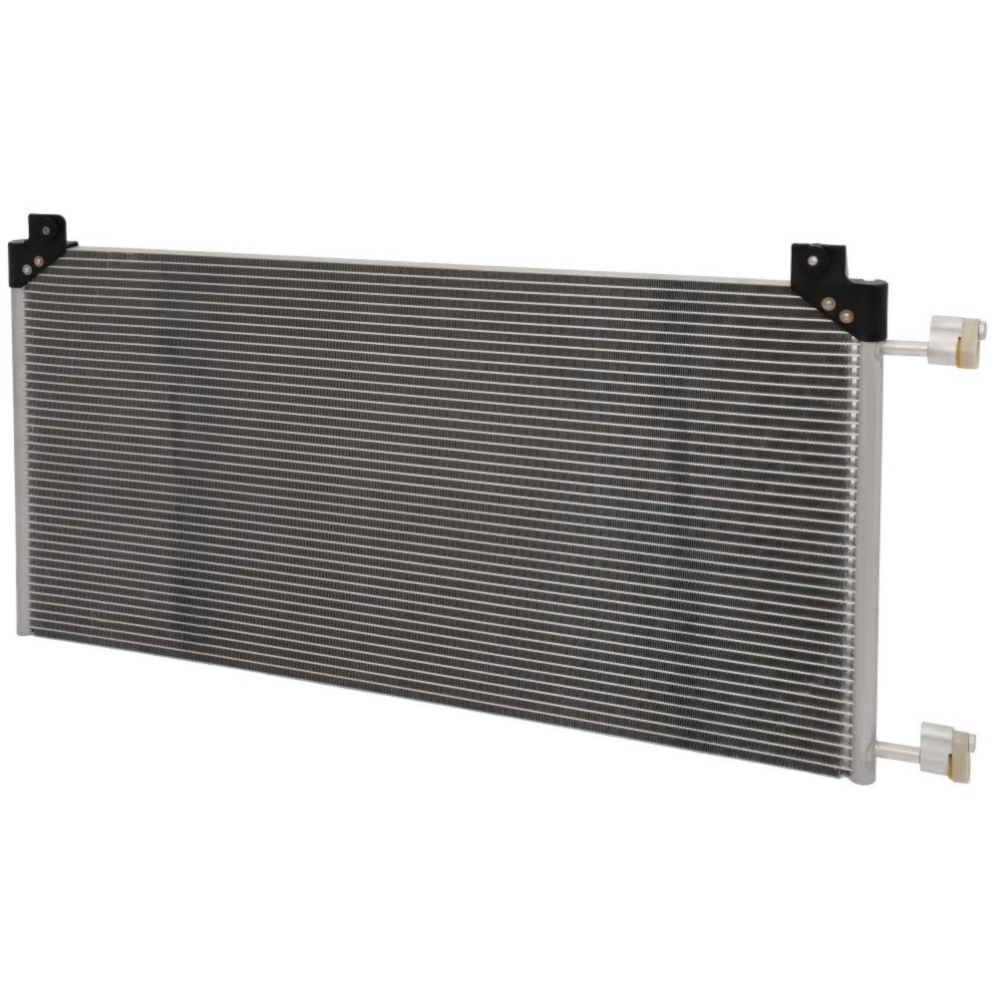 AC Condenser For 02-04 Cadillac Escalade 99-04 Chevrolet Silverado 2500 Aluminum