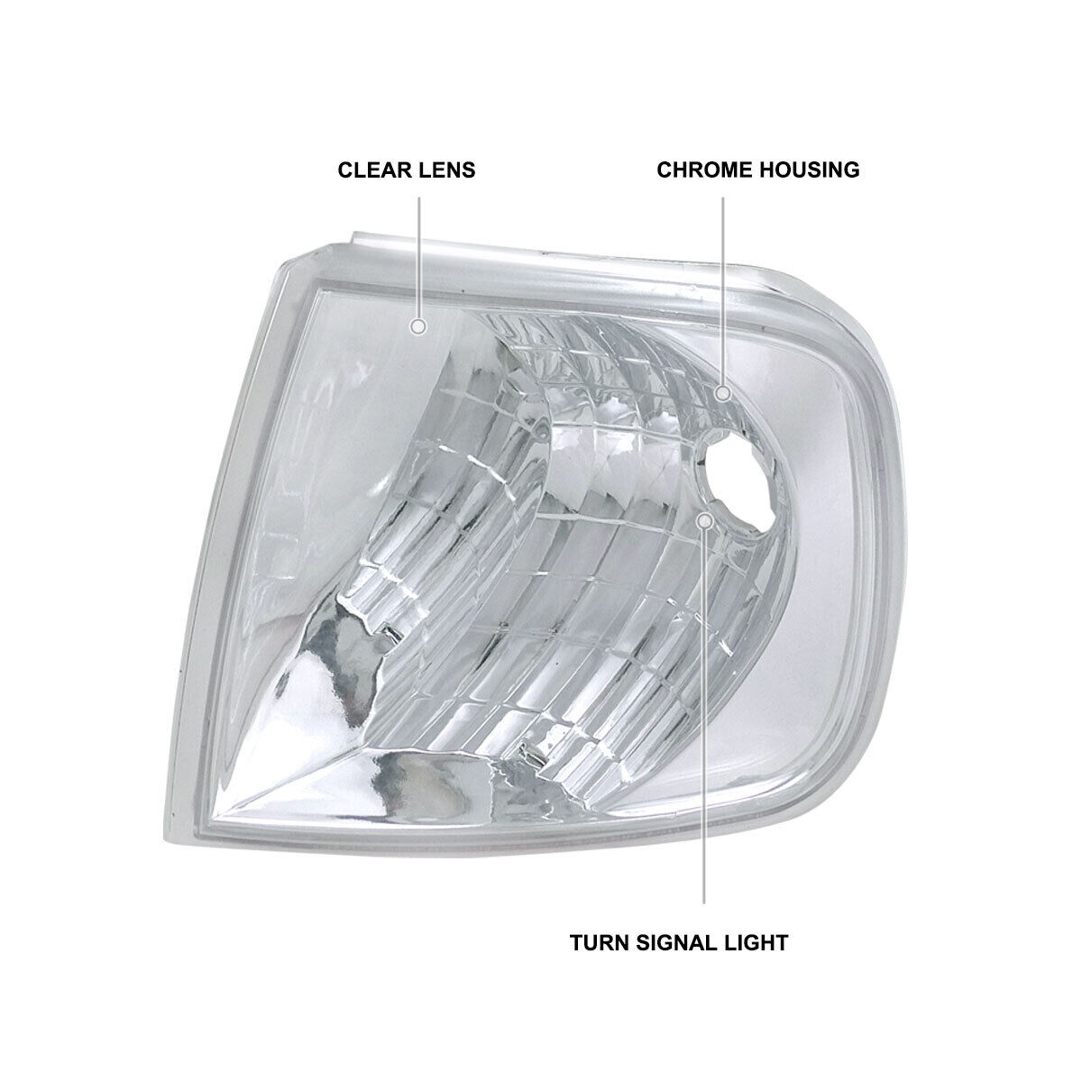 Corner Lights F150 Heritage Signal Lamps L+R