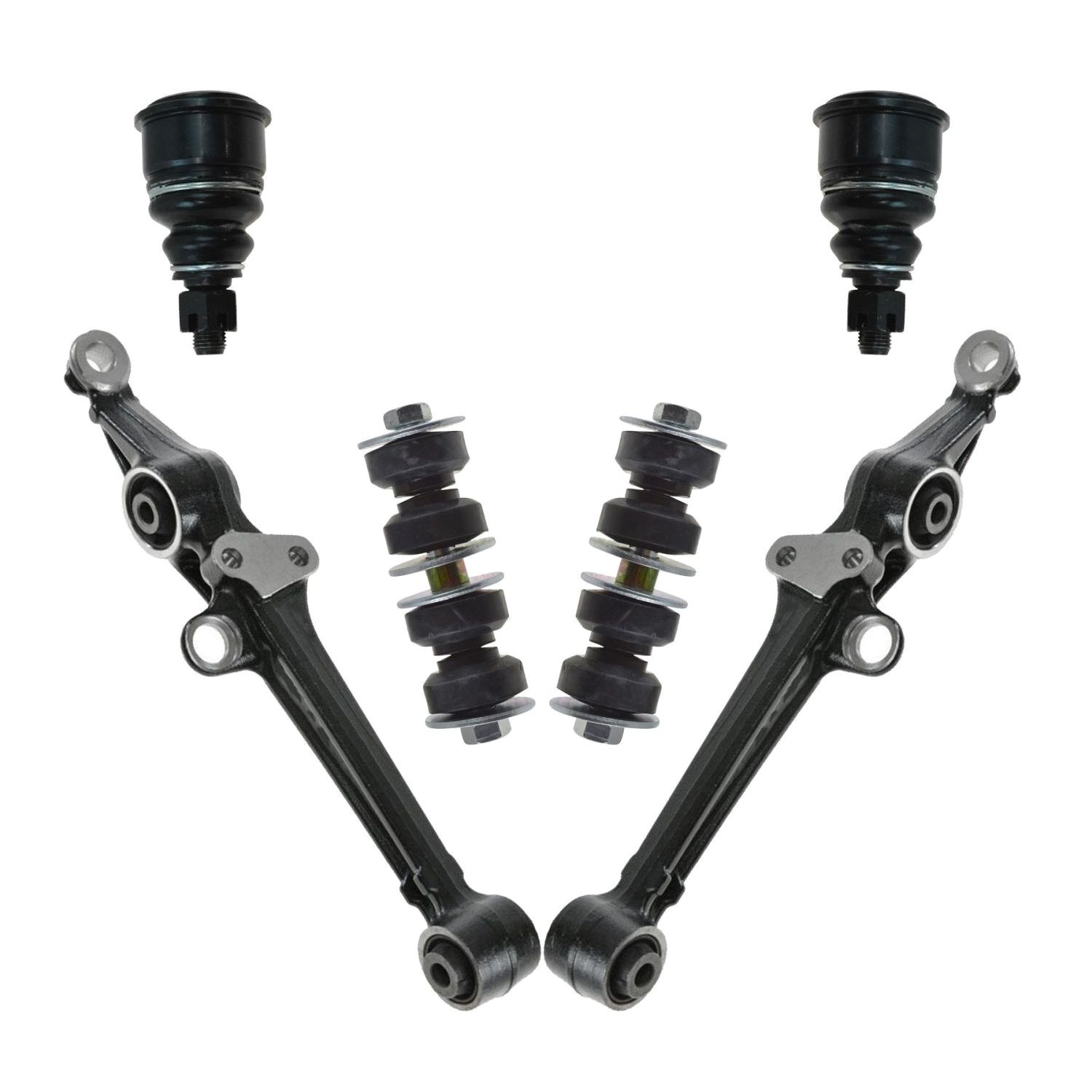 For 1997-1999 CL Coupe Front Lower Control Arms & Ball Joints With Sway Links
