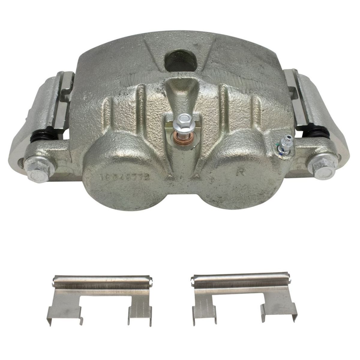 Rear Ceramic Brake Pad Rotor & Caliper Kit W For 01-06 Sierra 3500 Dually Truck