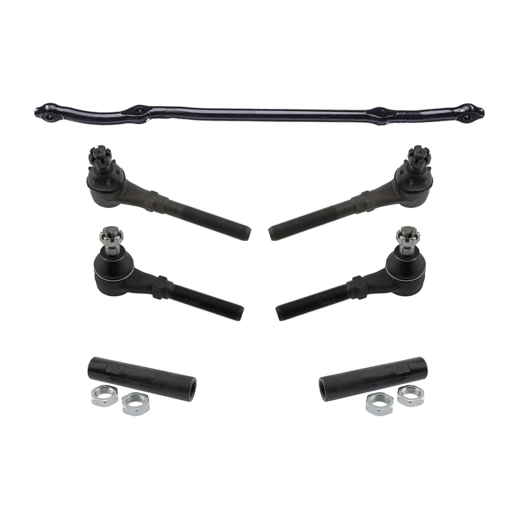 Center DragLink Tie Rods For 97-99 F-250 Lincoln 98-02 Navigator 4 Wheel Drive