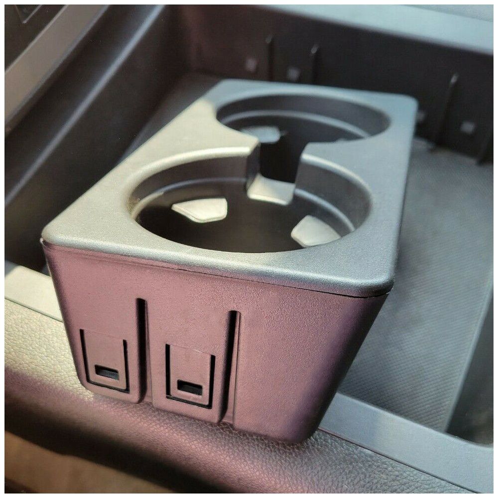 Dual Console Cup Holder Insert Drink For Cadillac
