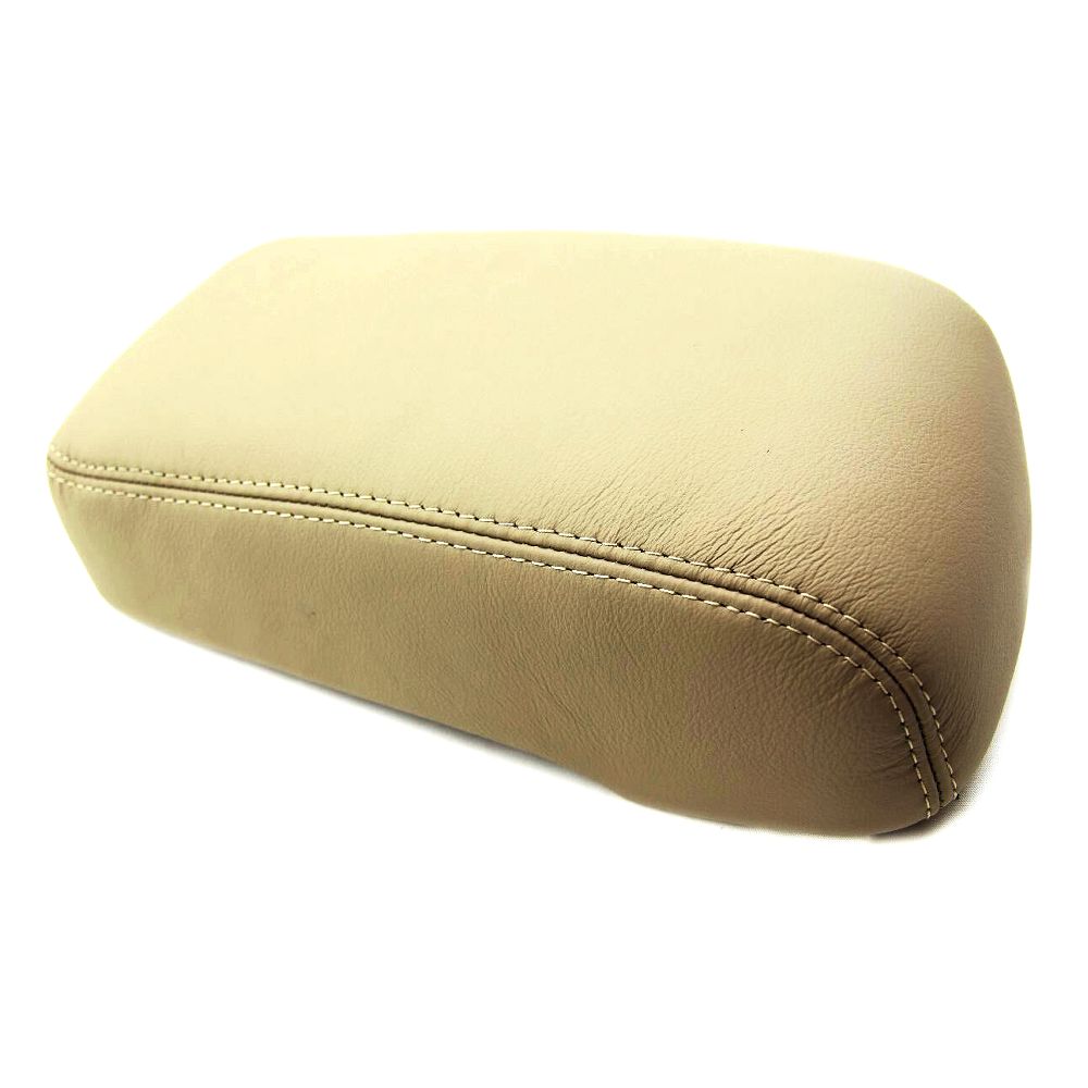 Center Console Armrest Leather Synthetic Cover For 06-10 H3 Sport Utility Beige