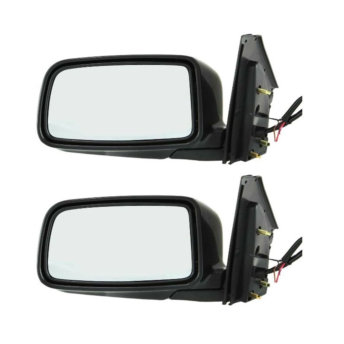2 Sets Of - Power Mirror For Mitsubishi 2002-2007 Lancer Sedan Left Paintable Manual