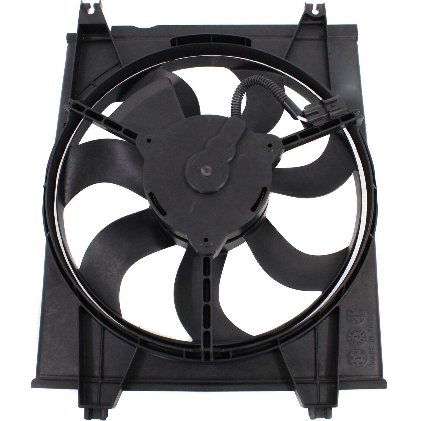Cooling Fan Assemblies Set Of 2 Driver & Passenger Side Left Right For Kia Pair