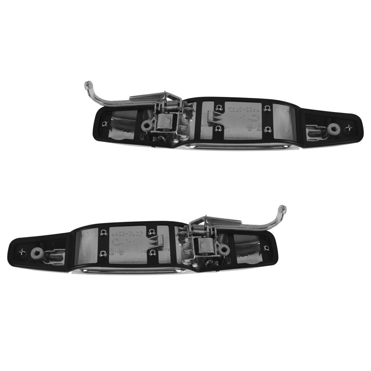 Chrome Outer Outside Rear Exterior Door Handle Pair For Chevy Pickup Truck SUV