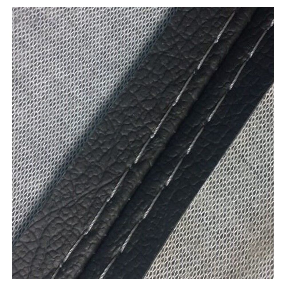 Console Armrest Leather Synthetic Cover For 2011-2014 Chrysler 200 Gray Stitch
