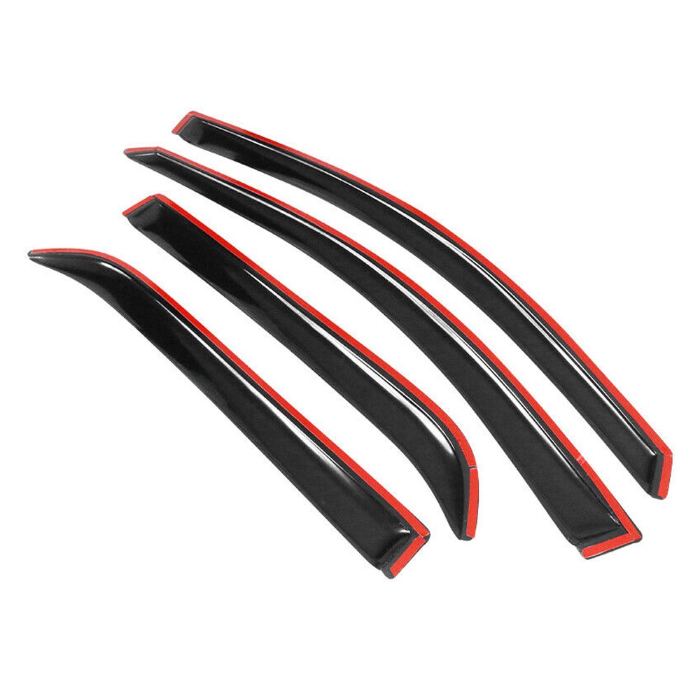 2 Sets Of - Fits 07-20 GMC Acadia 07-10 Saturn Outlook Window Visors Rain Sun Guard
