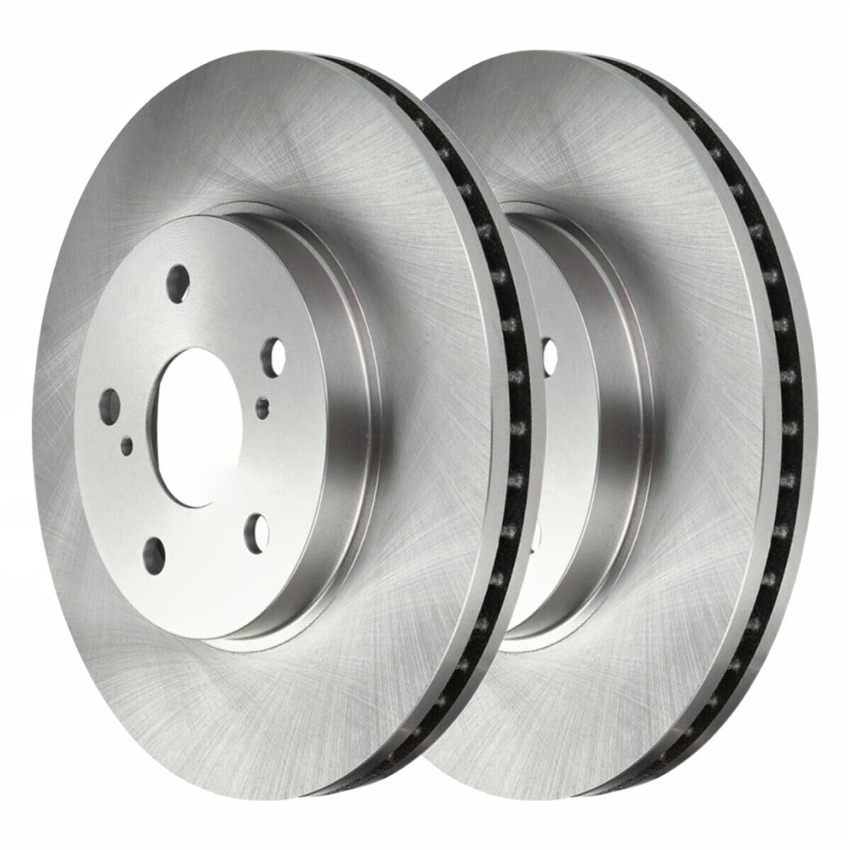 Front & Rear Brake Rotors & Ceramic Pads Kit For Toyota Avalon Camry Solara