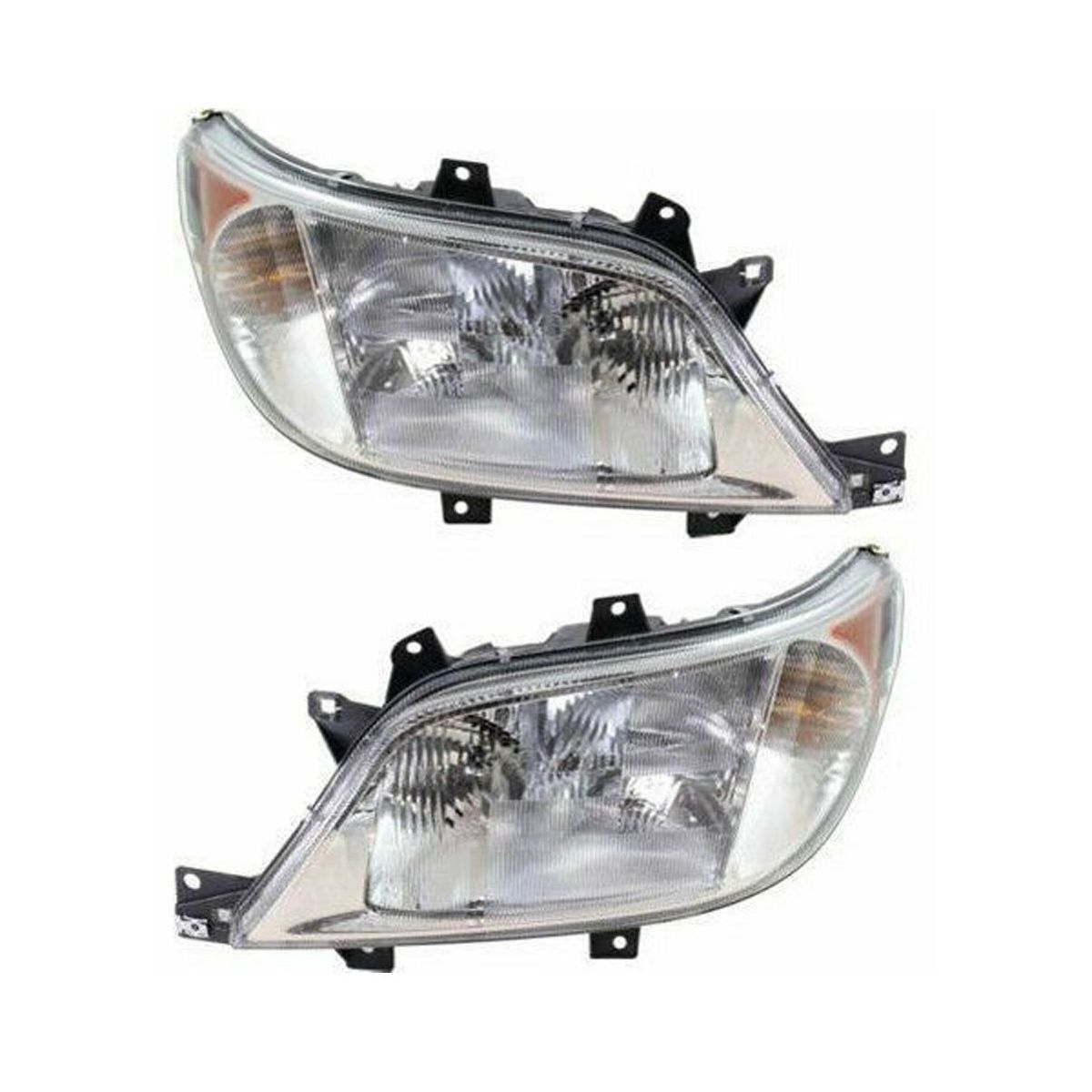 Set Of 2 Left & Right Side Head Lamp Assembly
