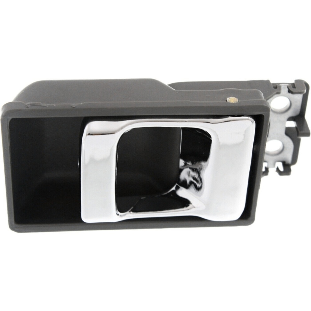 Door Handle For 1986-1992 Nissan D21 Front Left Or Right Gray W/Chrome Lever