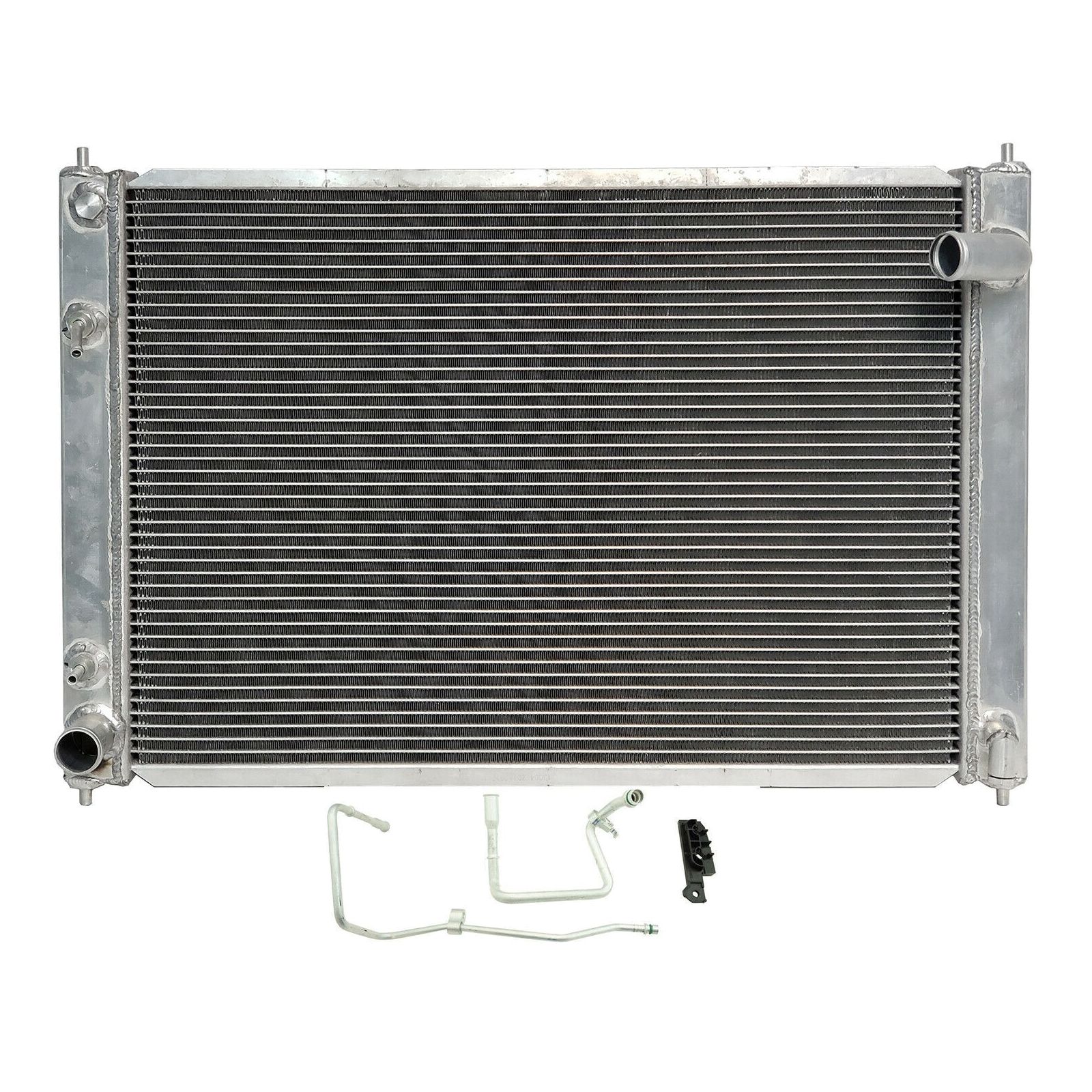 Radiator Condenser Combo For Infiniti G25 G35 G37 Q40 Q60 Nissan 370Z