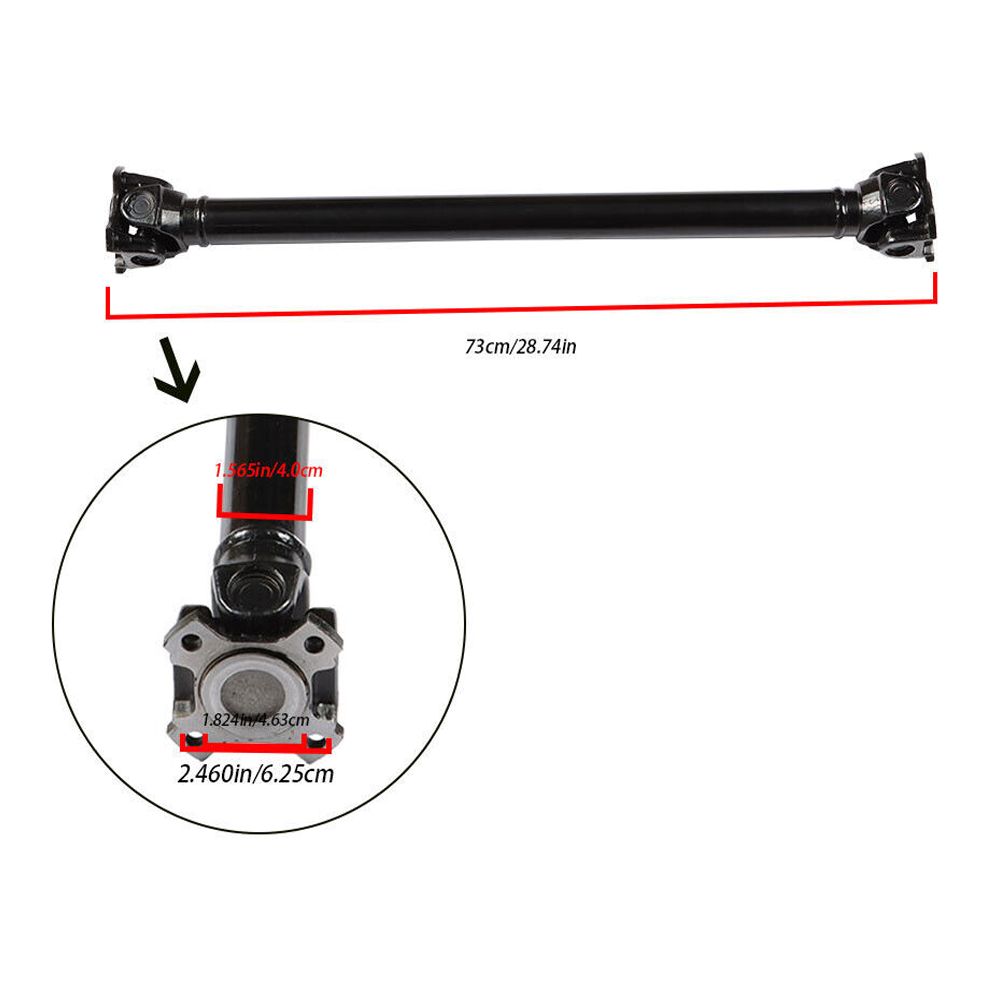For BMW 10-14 BMW 535i 550i 750i 750Li XDrive AWD Front Drive Shaft 26207629988