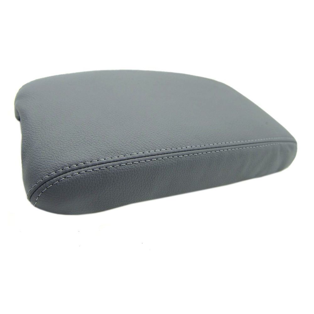 Center Console Armrest Leather Synthetic Cover For 03-07 Lexus LX470 Base Gray
