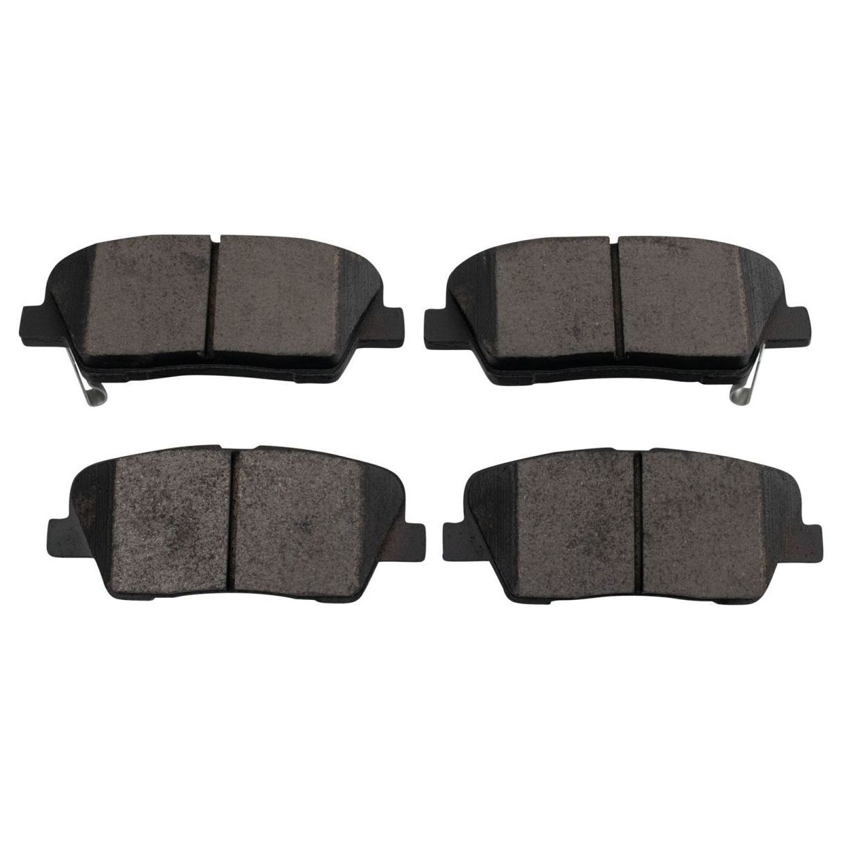 For 2017-2018 Hyundai Santa Fe Sport Rear Ceramic Brake Pad & Coated Rotor Kit