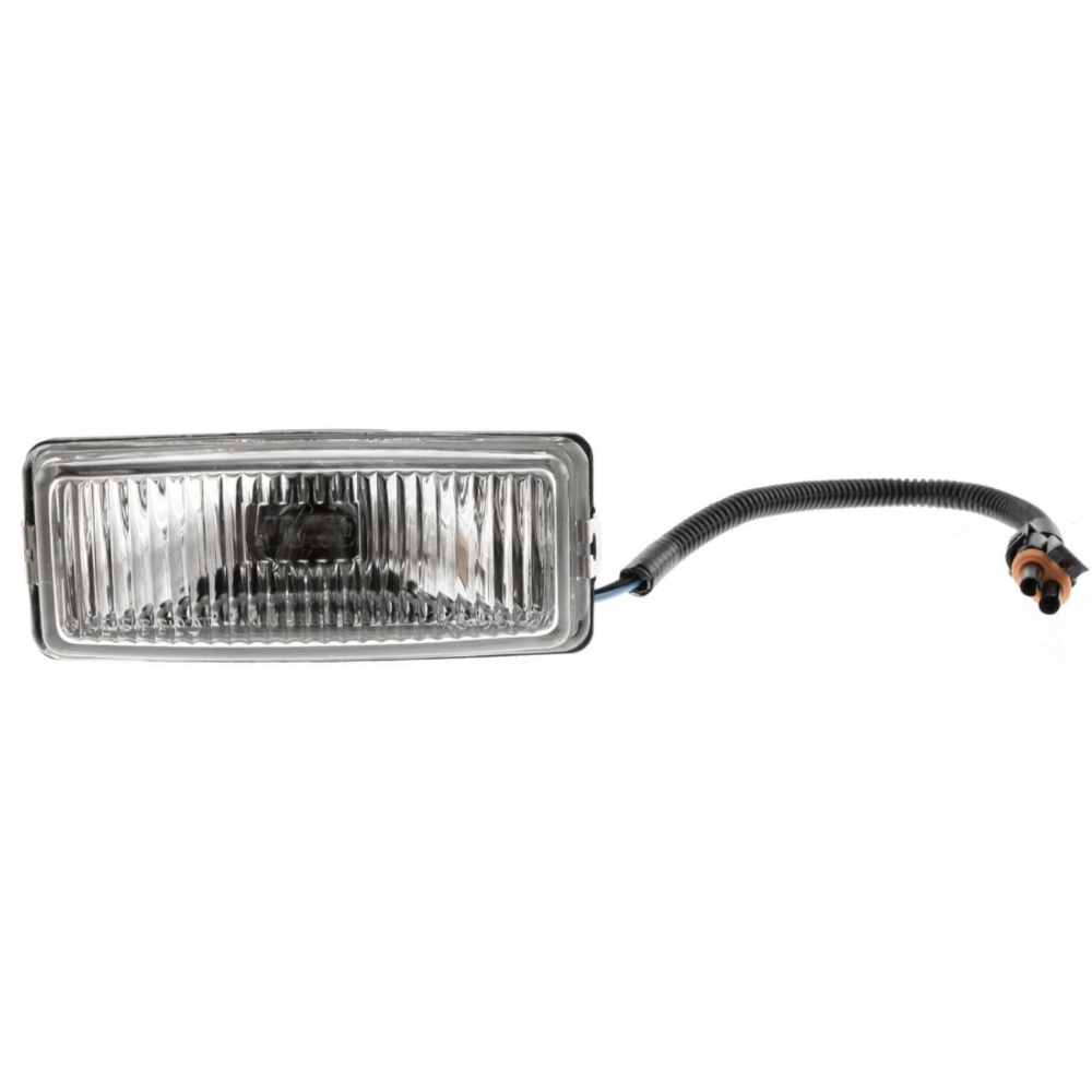 Set Of 2 Clear Lens Fog Light For 95-97 Nissan Pickup Left & Right W/ Bulbs