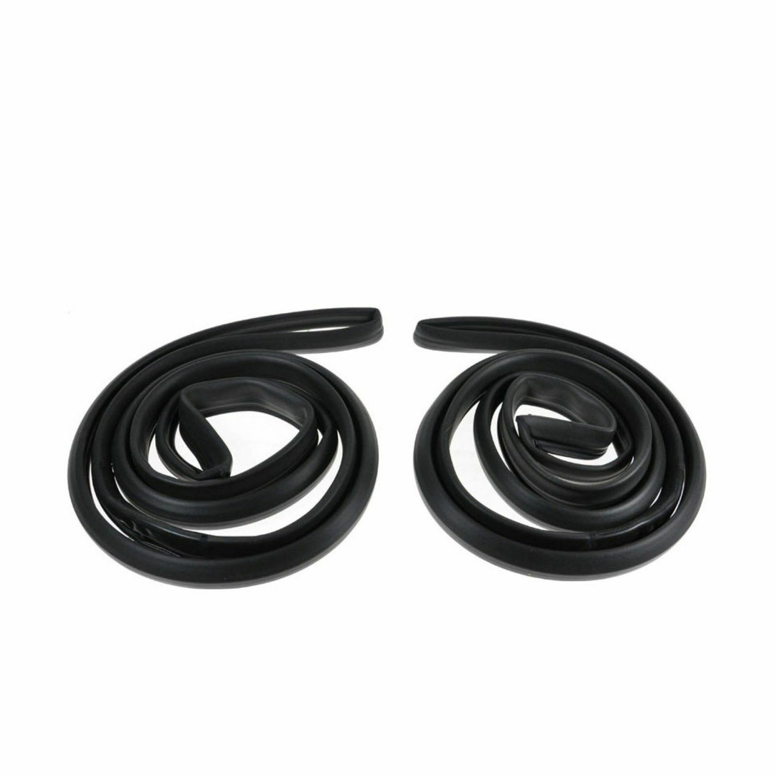 Front Door Seals Rubber Weatherstrip Pair Set For Pontiac Buick Chevy