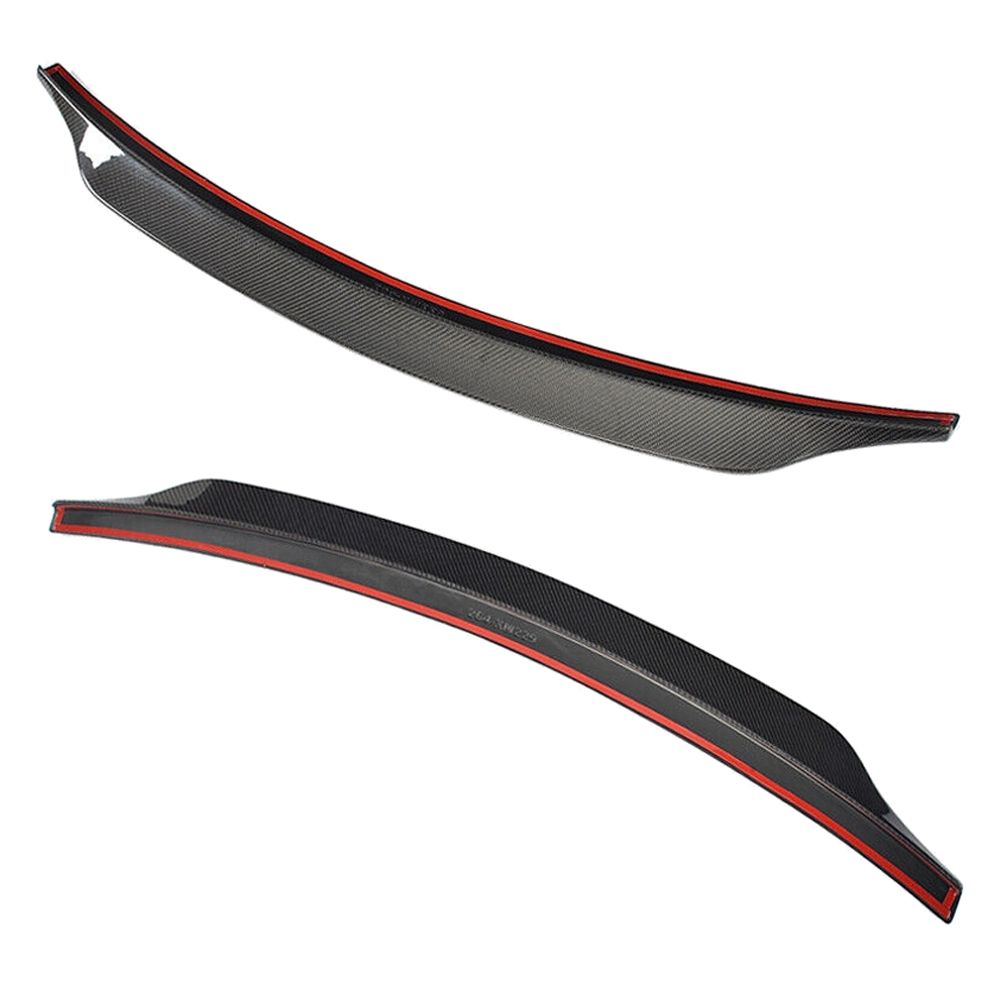 For 08-16 S5 For 08-16 S5 B8 Style Trunk Spoiler Wing - Matte Carbon Fiber