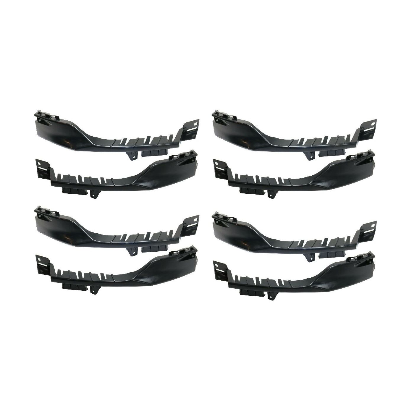 8 PCS - Bumper Bracket For 09-12 Flex Sport Utility Set Front Left And Right Upper
