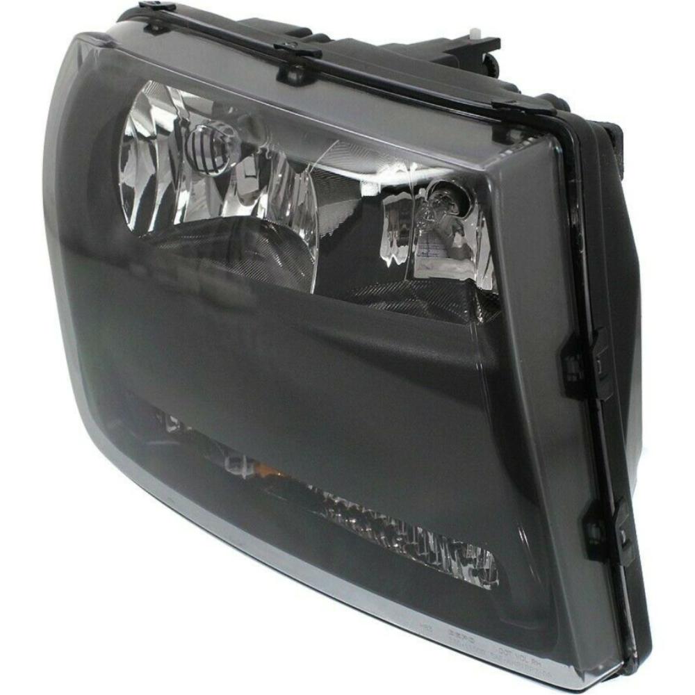 Headlights Headlamps LH & RH Pair Set For 06-09 Trailblazer 06 Trailblazer EXT