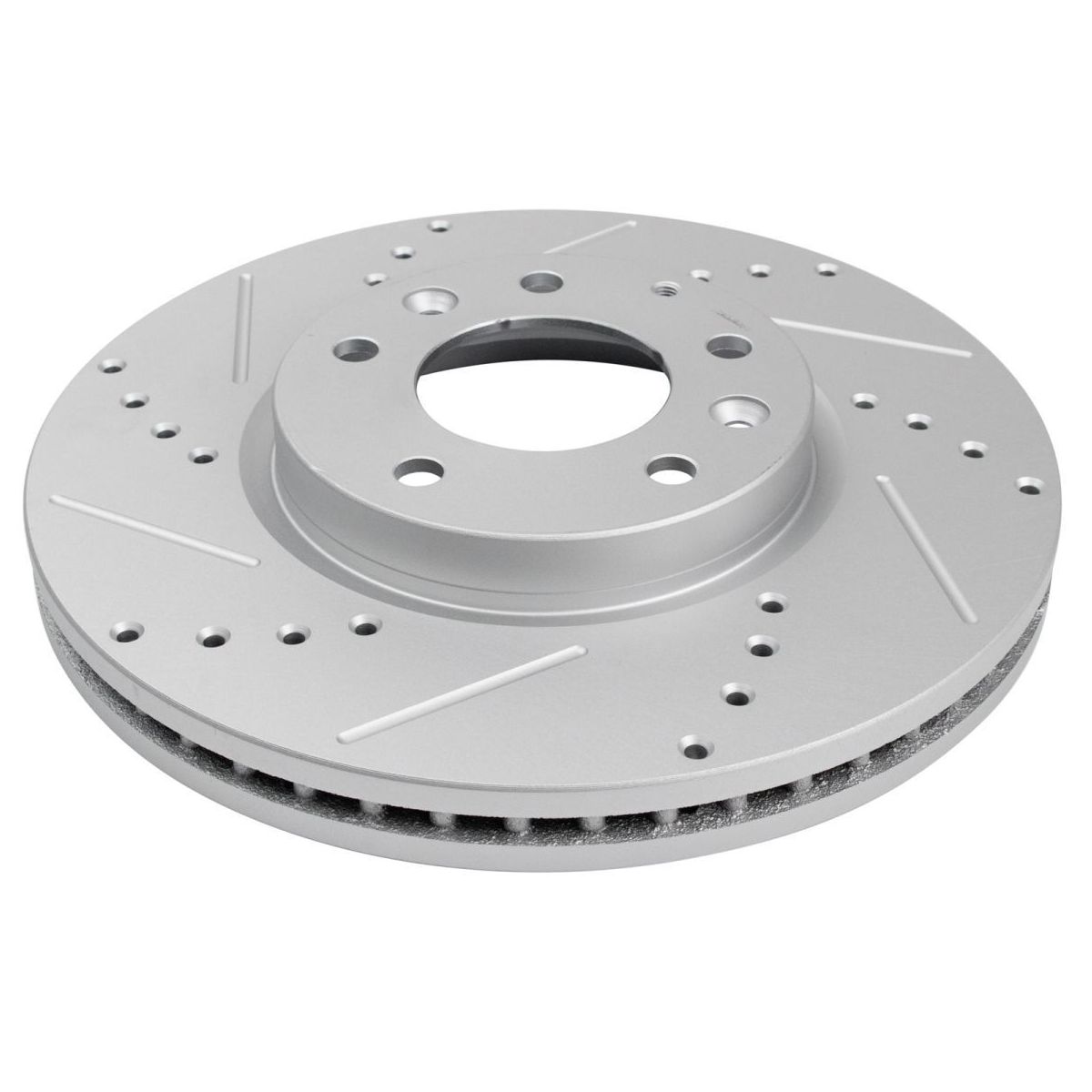 For 10-12 Mazda CX-7 SV Sport Utility Front Semi Metallic Brake Pad & Rotor Kit