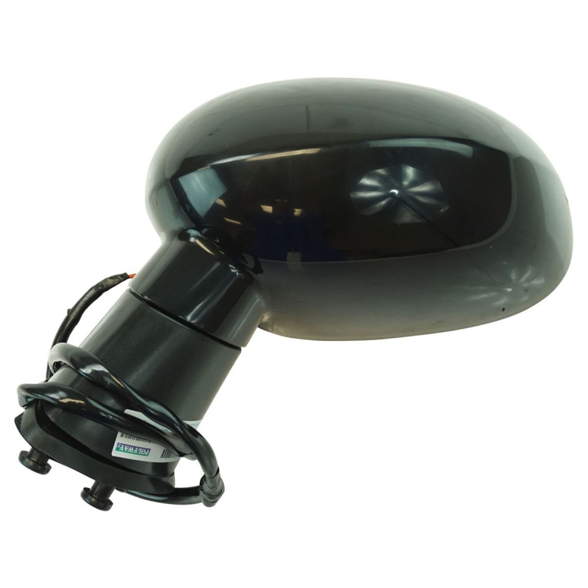 Exterior Power Heated Manual Folding Mirror Black Left Side For Dodge Challenger