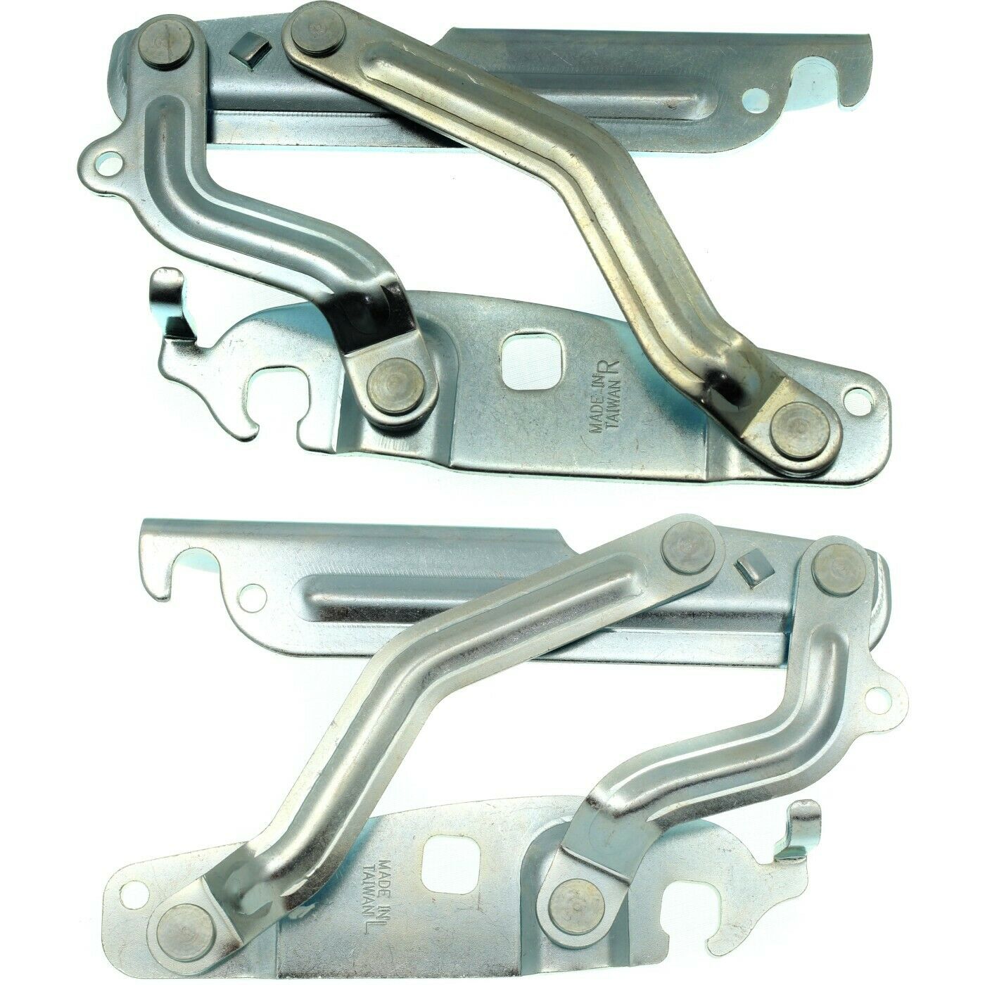 8 PCS - For 2011-2019 Fiesta Set Hood Hinges Driver & Passenger Side LH RH