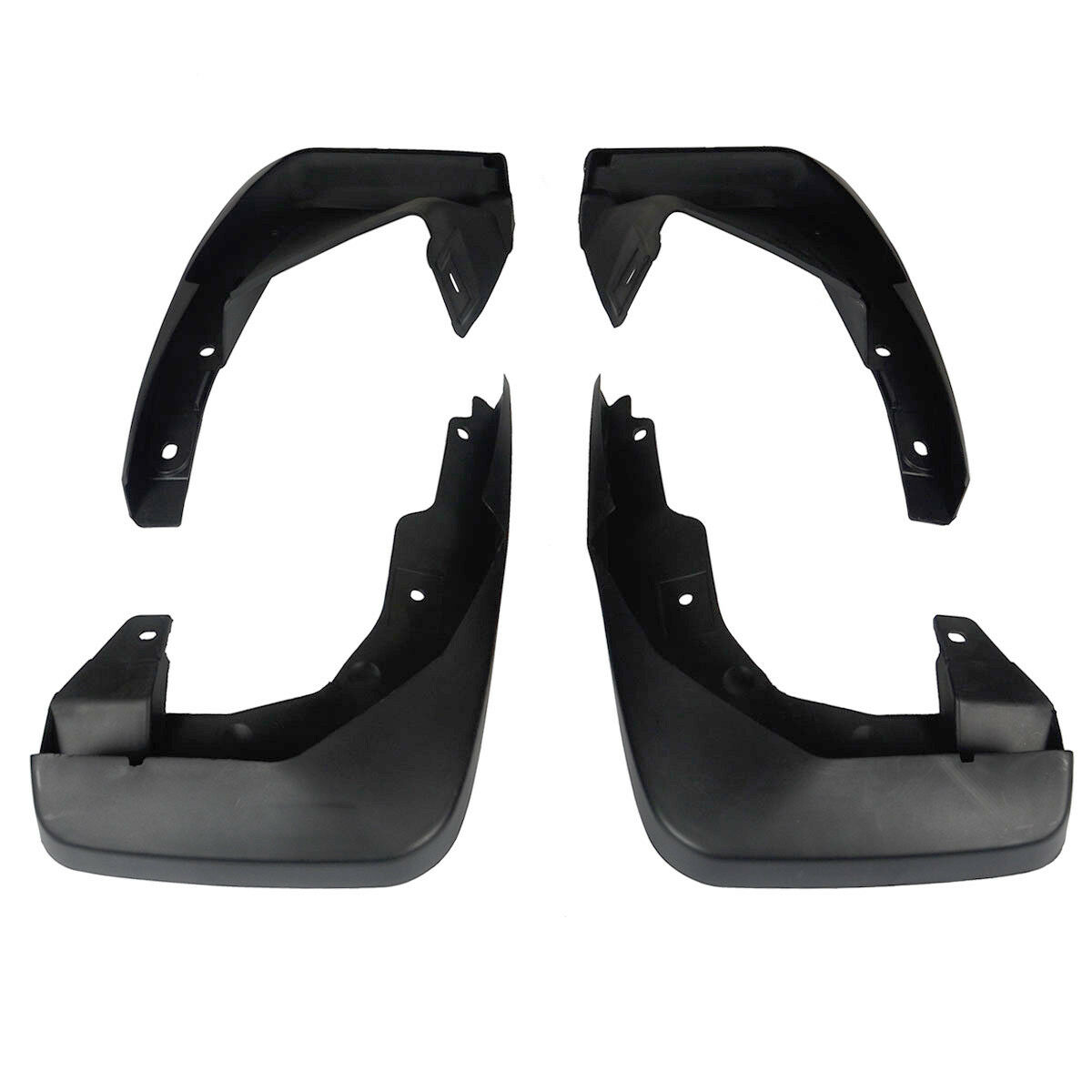 4-pcs Front & Rear Splash Guards Mud Flaps For 2007-2011 CR-V Sport Utility