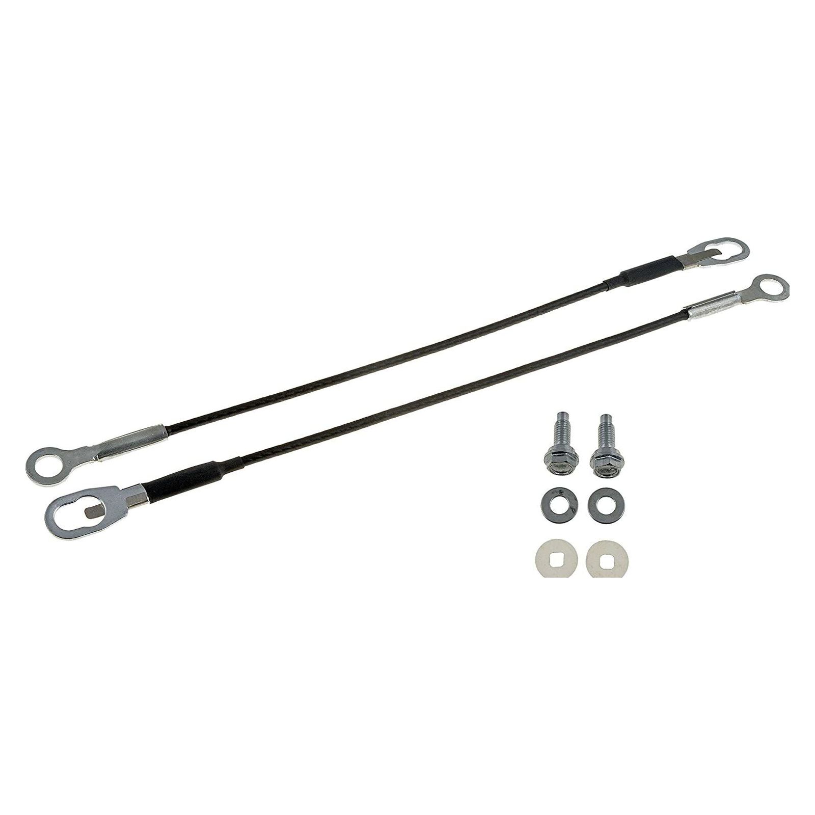 2 Rear Tailgate Cables Straps W/Bolts For 04-15 TITAN Extended Cab Pickup Truck