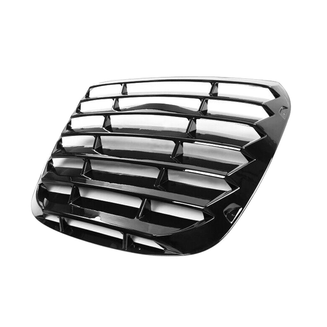 Fits 20-23 Toyota GR Supra A90 Rear Window Louver Sun Shade Cover Gloss Black