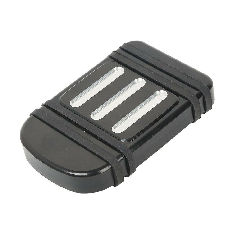 Black Brake Pedal Pad Cover For 1986-2020 Harley-Davidson FXST